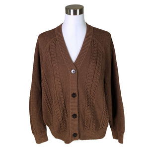 Unisex Alpa - Cardigan, size 40 - Brown (1)