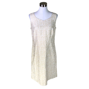 Unisex Promise - Sheath dress, size 40 - Beige (1)