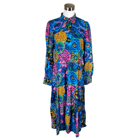 Unisex Y.A.S - Schiffon dress, size 36 - Blue ()
