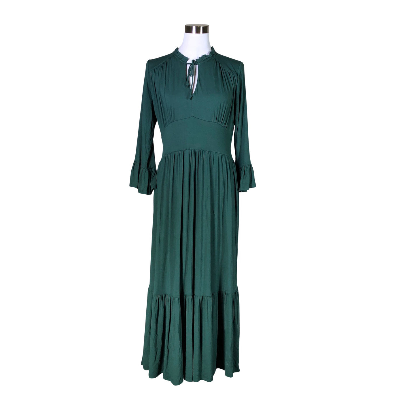 Unisex Baukjen - Tricot dress, size 40 - Green (1)