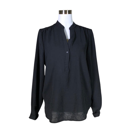 Unisex Selected - Schiffon tunic, size 38 - Black ()