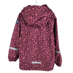 Unisex Polarn O. Pyret - Spring/Fall jacket, size 134 - 140 - Wine red (2)