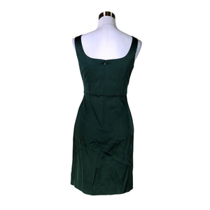 Unisex Donna Ricco - Sheath dress, size 36 - Green (2)
