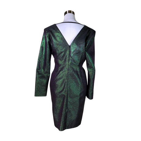 Unisex Hálo - Party dress, size 40 - Green (2)