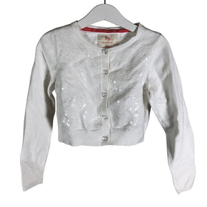 Unisex RJR John Rocha - Knit bolero jacket, size 116 - 122 - White (1)