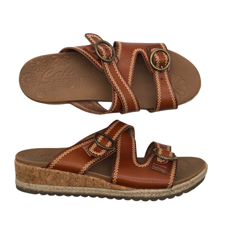 Unisex Skechers - Kiilakorkosandaalit, koko 39 -  ()