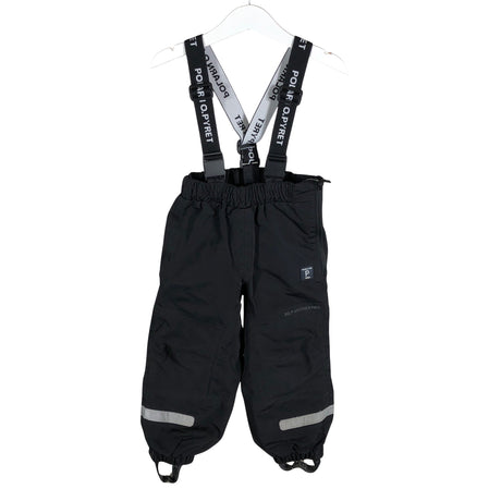 Unisex Polarn O. Pyret - Spring/Fall pants, size 92 - 98 - Black ()