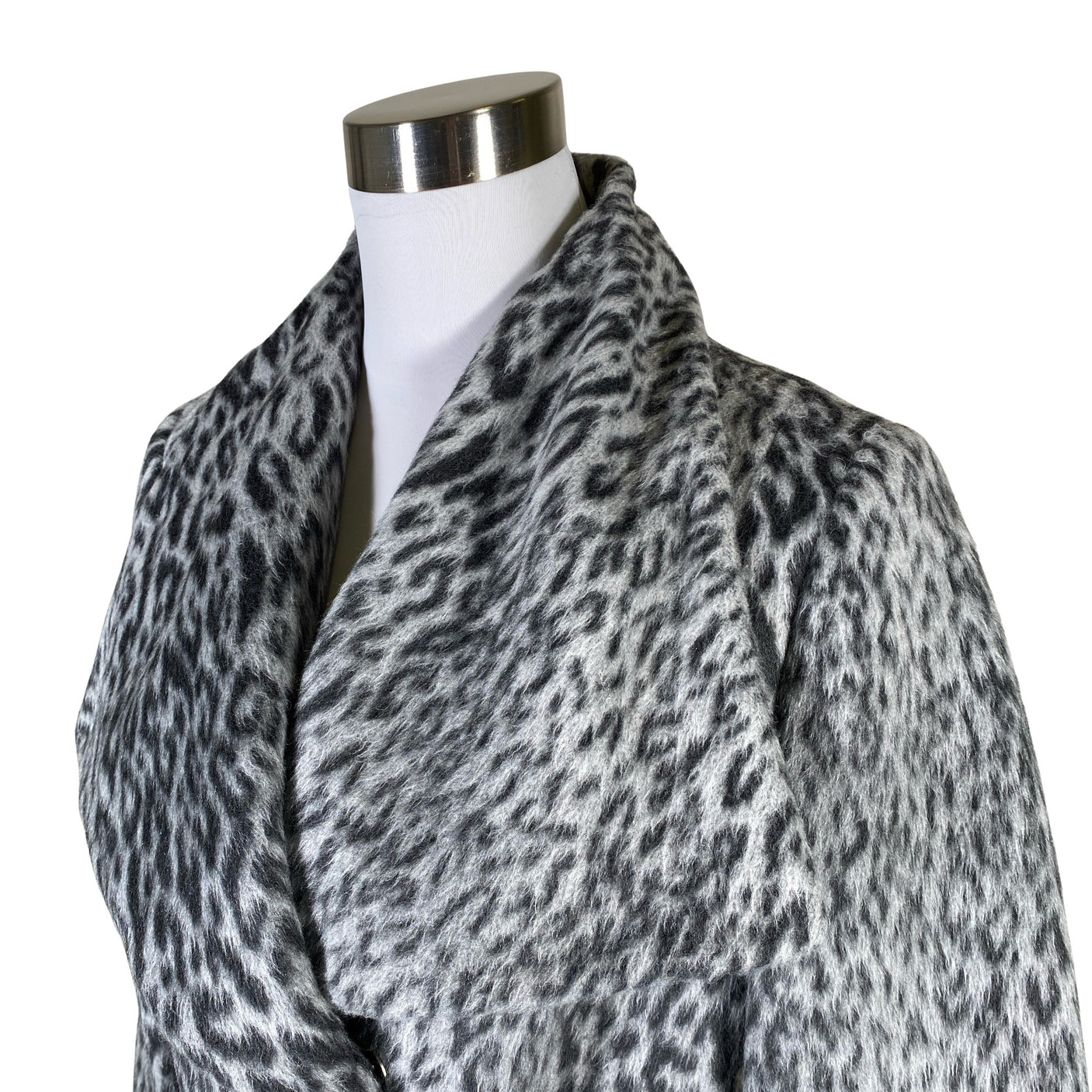 Unisex Betty Barclay - Faux fur coat, size 42 - Gray (3)