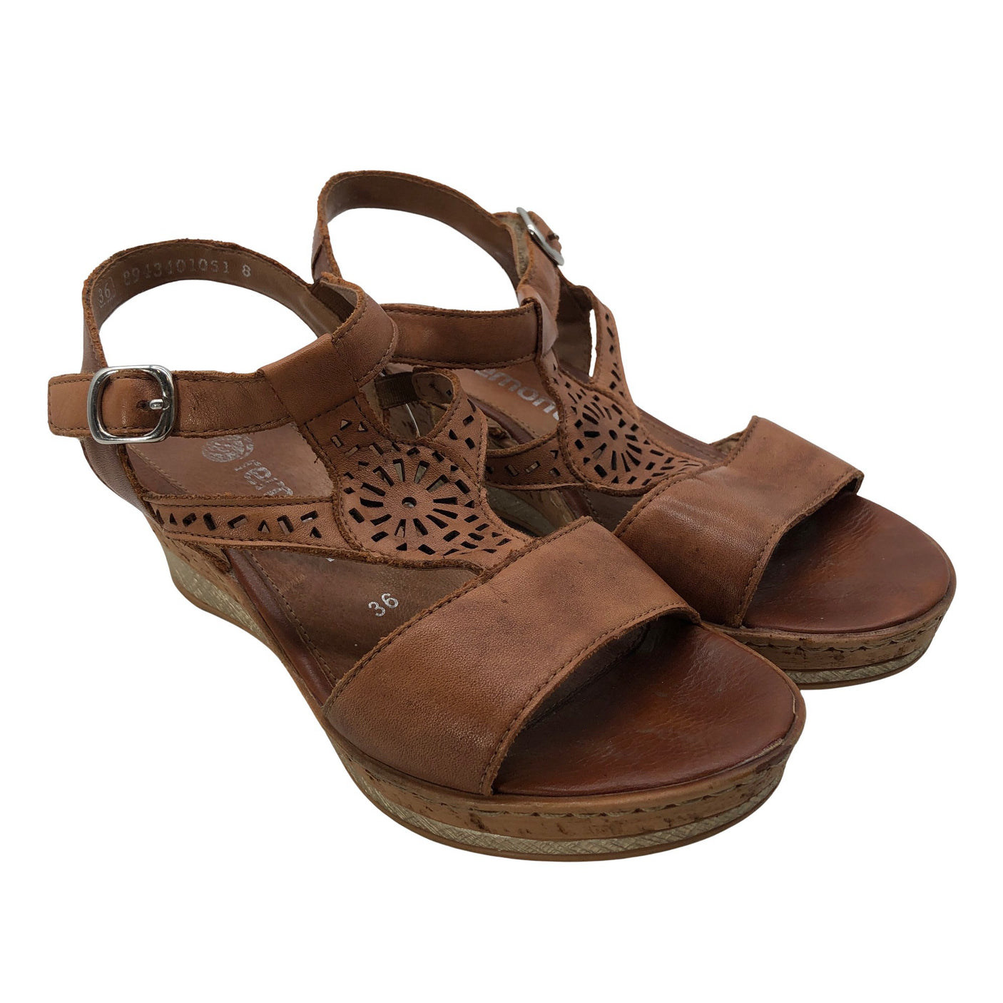 Unisex Remonte - Kiilakorkosandaalit, koko 36 -  (2)