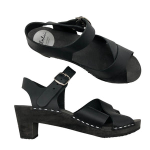 Unisex Terhi Pölkki - Heeled sandals, size 38 - Black (1)