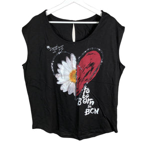 Unisex Desigual - Trikootoppi, koko 42 -  (1)