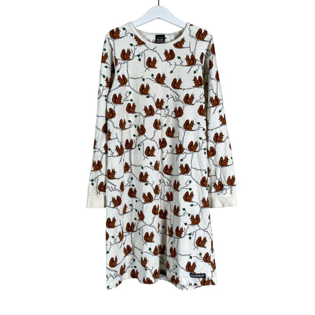 Unisex Villervalla - Tricot dress, size 134 - 140 - White ()