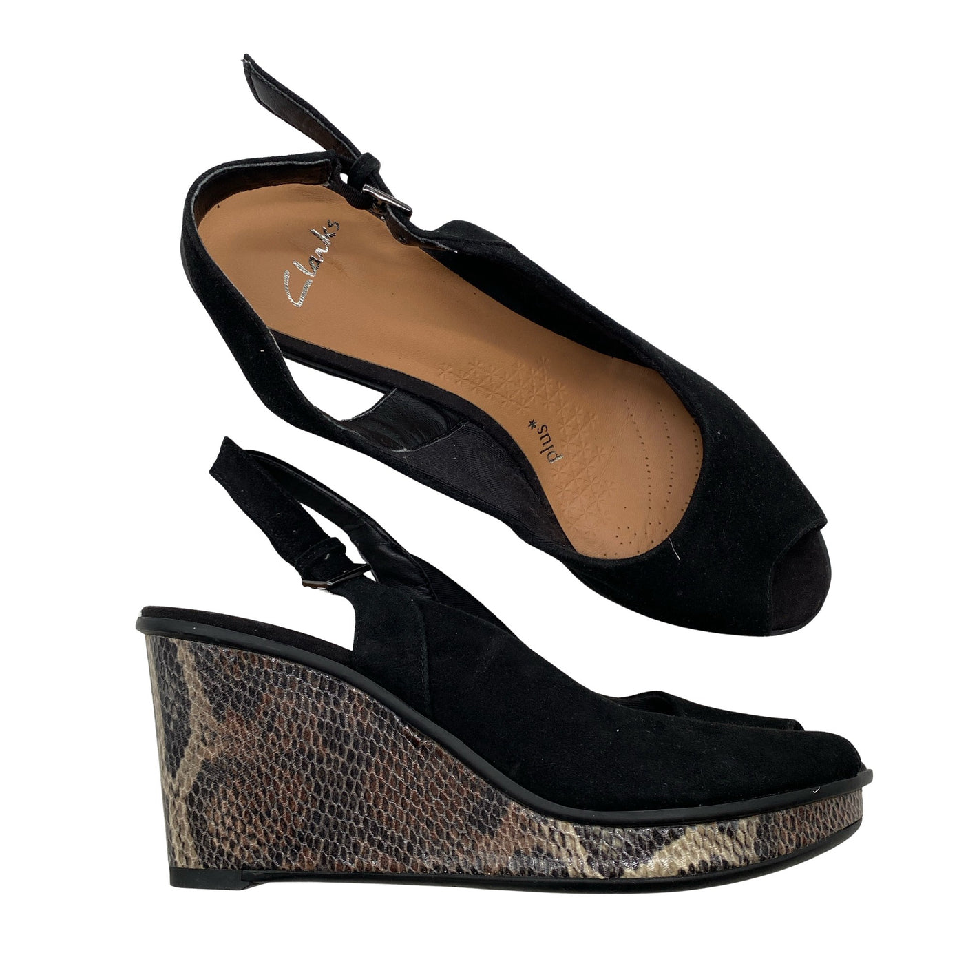 Unisex Clarks - Kiilakorkosandaalit, koko 39 -  (1)