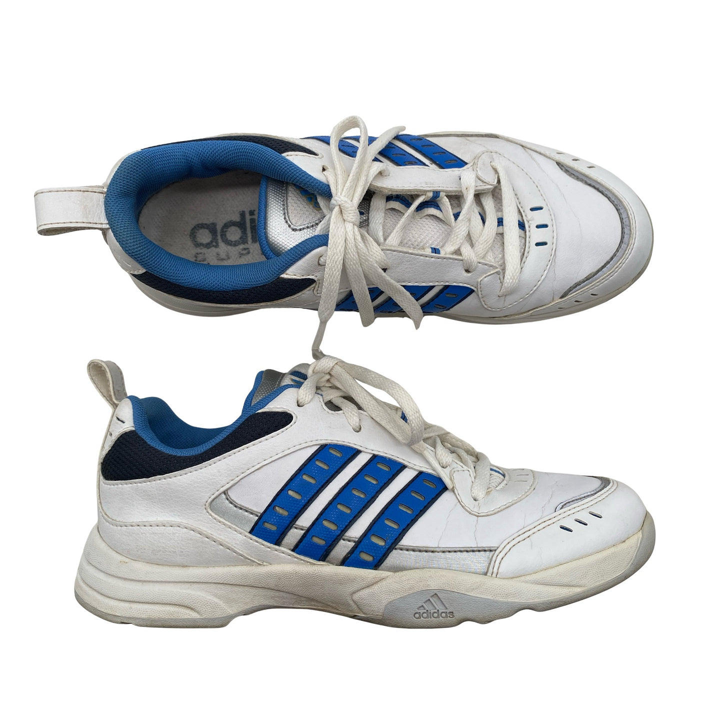 Unisex Adidas - Indoor sports shoes, size 36 - White (1)