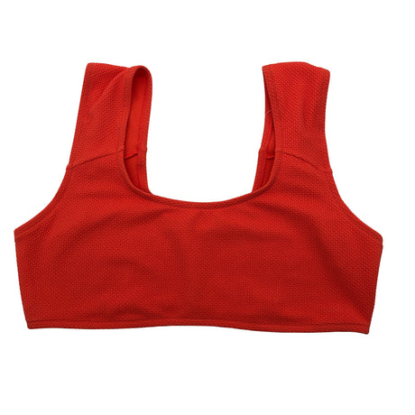 Unisex Sloggi - Tricot tank top, size 40 - Orange ()