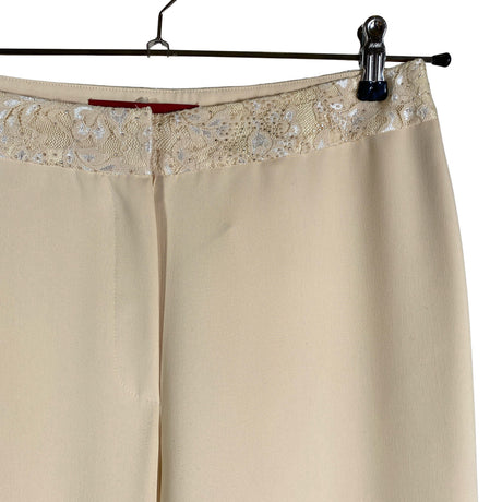 Unisex Bianca - Party trousers, size 40 - Beige (2)