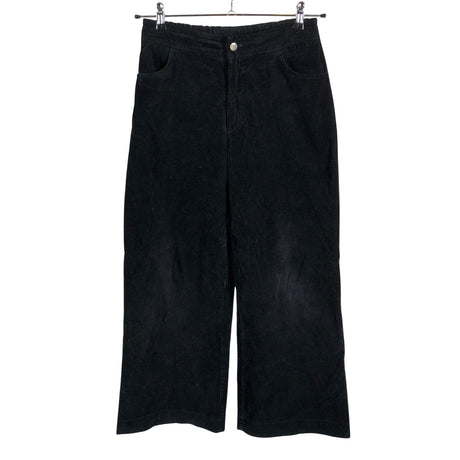 Unisex Morico - Velvet pants, size 38 - Black ()
