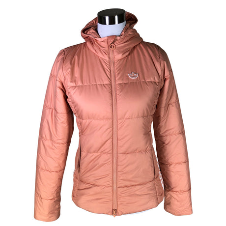 Unisex Adidas - Lightly padded jacket, size 34 - Orange ()