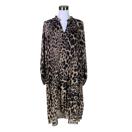Unisex InWear - Schiffon dress, size 40 - Brown ()