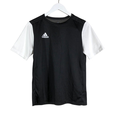 Unisex Adidas - Sports shirt, short sleeve, size 158 - 164 - Black ()