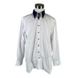 Unisex Finshley & Harding - Collared shirt, size XXL - White ()