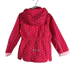Unisex Lenne - Spring/Fall jacket, size 110 - 116 - Red (2)