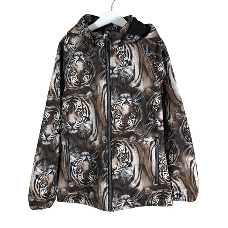 Unisex Name It - Soft shell jacket, size 134 - 140 - Brown ()