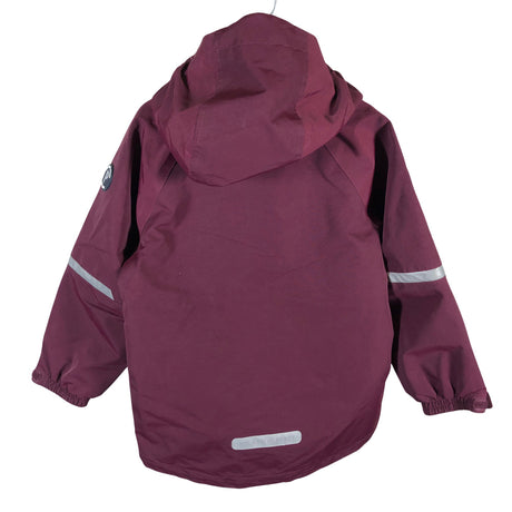 Unisex Polarn O. Pyret - Spring/Fall jacket, size 116 - 122 - Wine red (2)