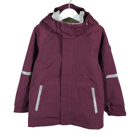 Unisex Polarn O. Pyret - Spring/Fall jacket, size 116 - 122 - Wine red ()