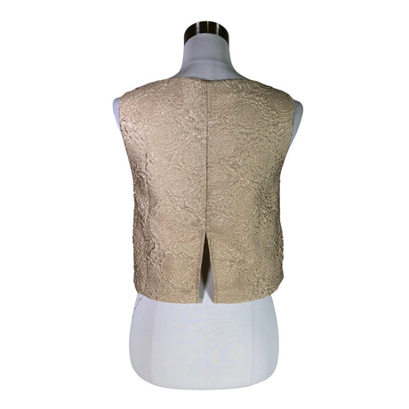 Unisex MSCH Copenhagen - Party top, size 34 - Beige (2)