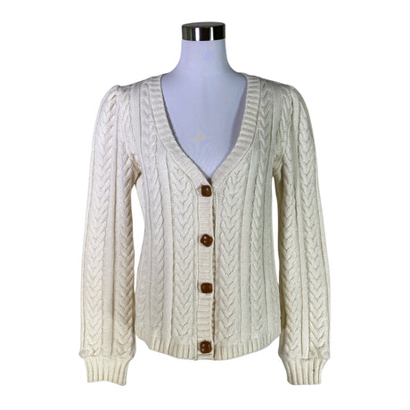 Unisex IVANAhelsinki - Cardigan, size 40 - Natural white ()