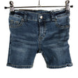Unisex Polarn O. Pyret - Denim shorts, size 86 - 92 - Blue ()