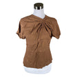 Unisex Marni - Short-sleeved blouse, size 40 - Brown ()