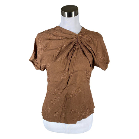 Unisex Marni - Short-sleeved blouse, size 40 - Brown ()