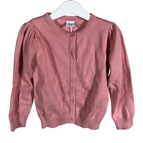 Unisex Polarn O. Pyret - Cardigan, size 98 - 104 - Light pink ()