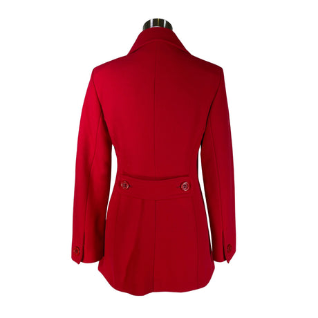 Unisex Ril's - Wool coat, size 34 - Red (2)
