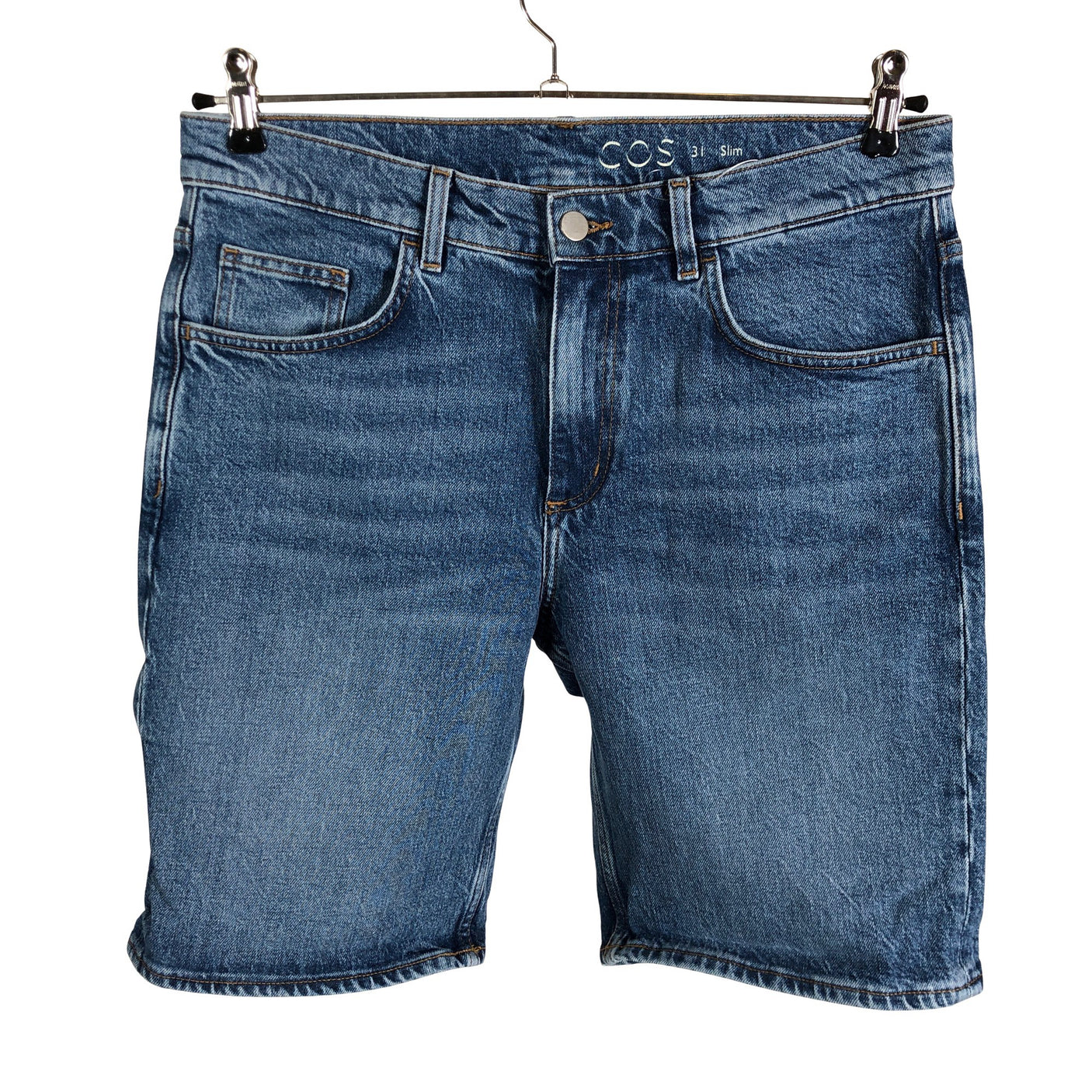 Unisex COS - Denim shorts, size W31 - Blue (1)