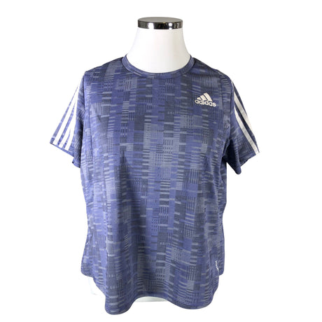 Unisex Adidas - Sports shirt, short sleeve, size 50 - Blue ()