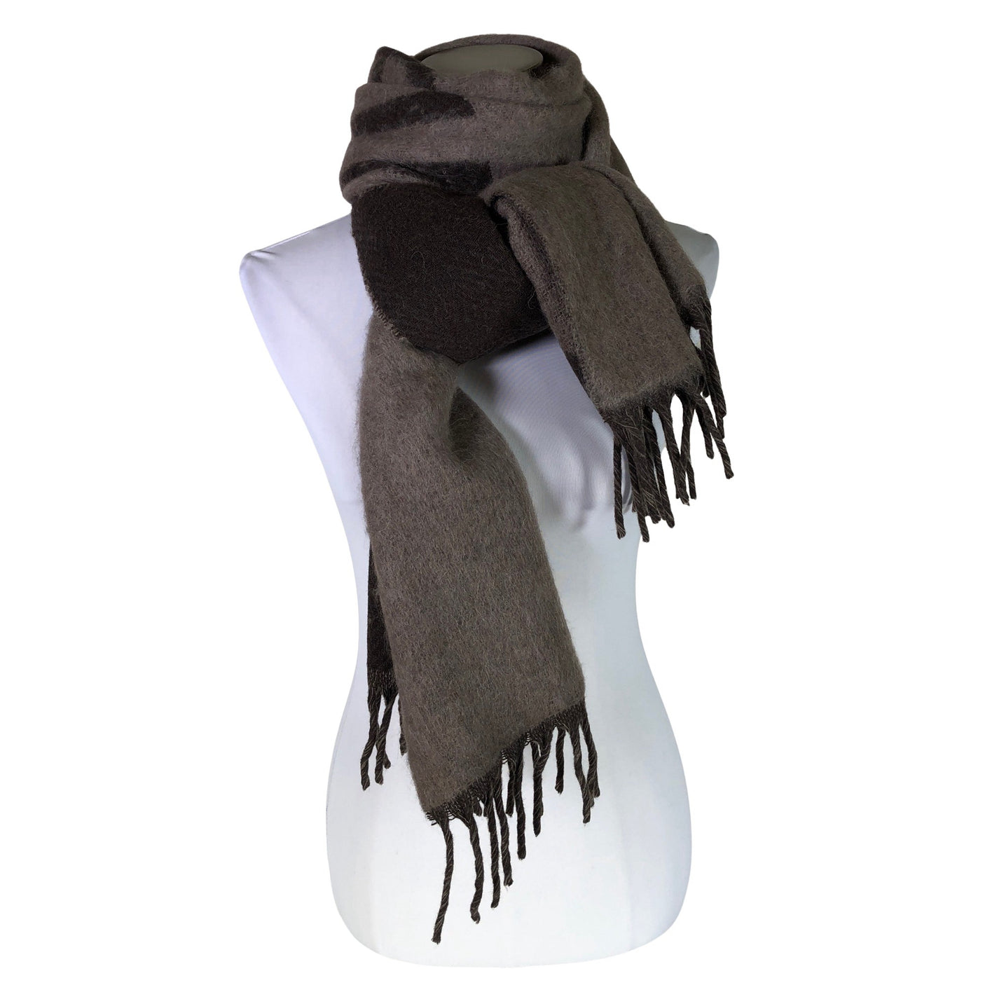 Unisex Holzweiler - Scarf, size Maxi - Brown (1)