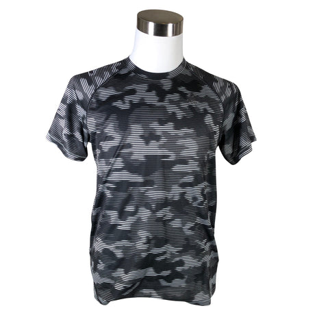 Unisex Adidas - Sports shirt, short sleeve, size M - Gray ()