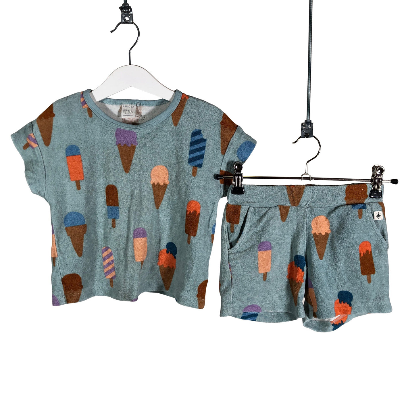 Unisex Lindex - T-paita, koko 86 - 92 -  (1)