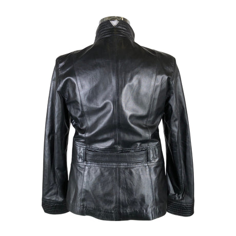Unisex Friitala - Leather jacket, size 44 - Black (2)