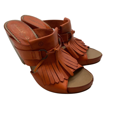 Unisex Sixtyseven - Heeled sandals, size 39 - Orange (2)
