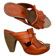 Unisex Sixtyseven - Heeled sandals, size 39 - Orange ()