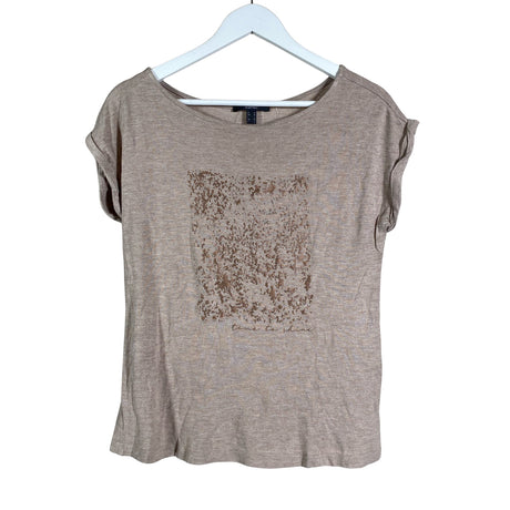Unisex Esprit - T-shirt, size 38 - Beige ()