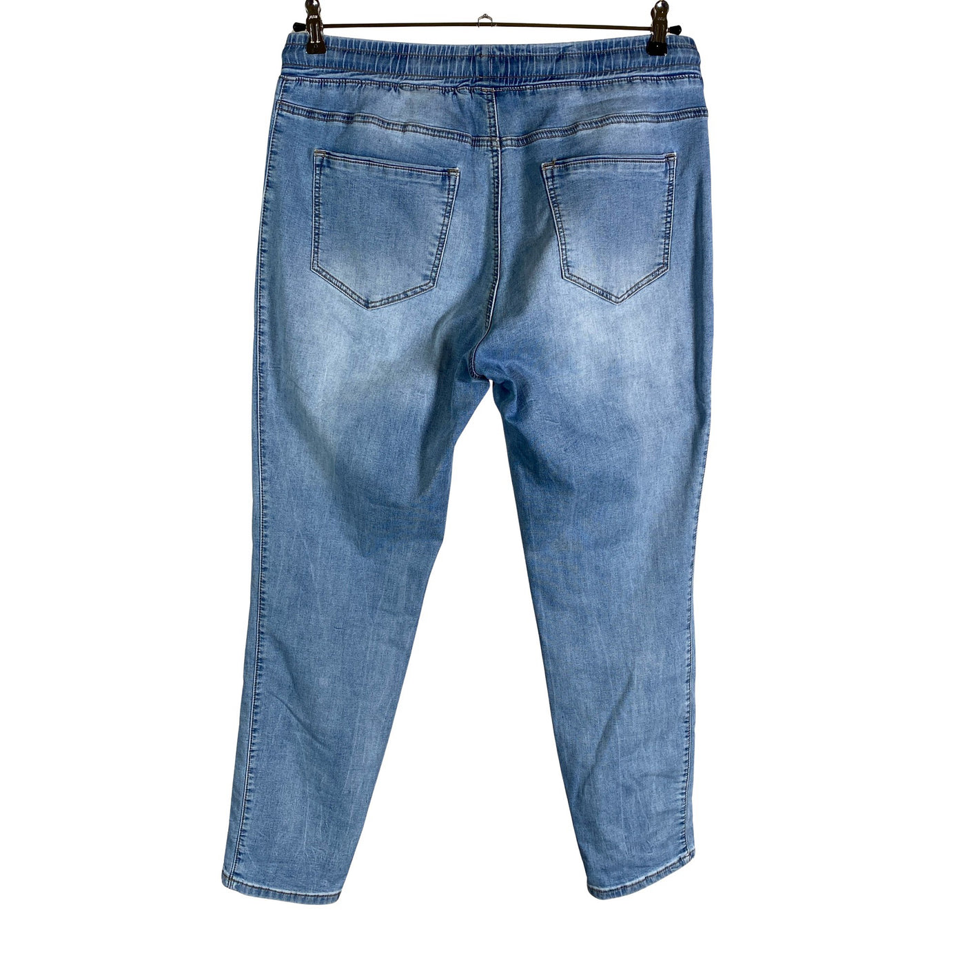 Unisex Red Button - Jeans, size 40 - Light blue (2)