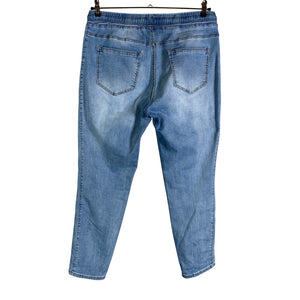 Unisex Red Button - Jeans, size 40 - Light blue (2)