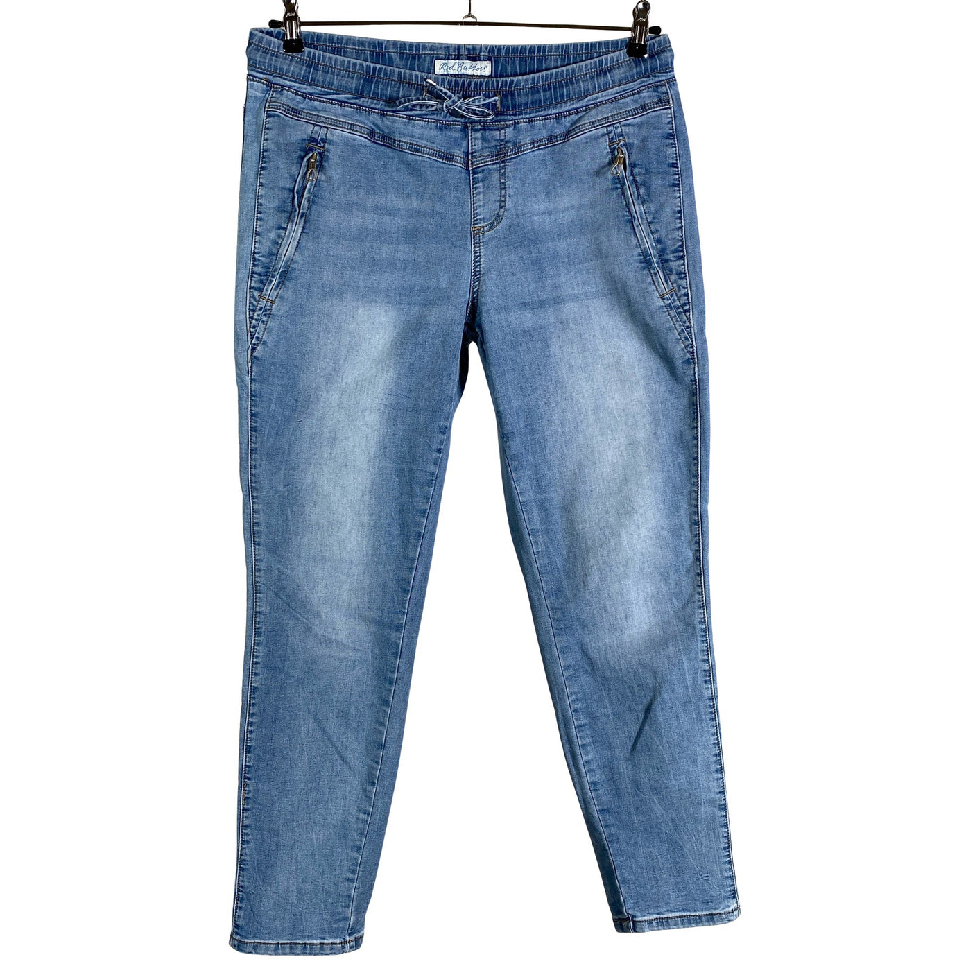 Unisex Red Button - Jeans, size 40 - Light blue (1)