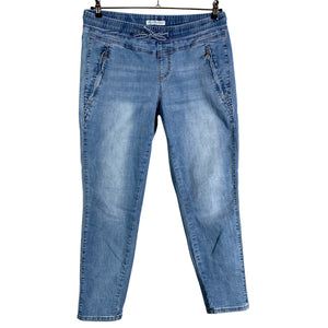 Unisex Red Button - Jeans, size 40 - Light blue (1)