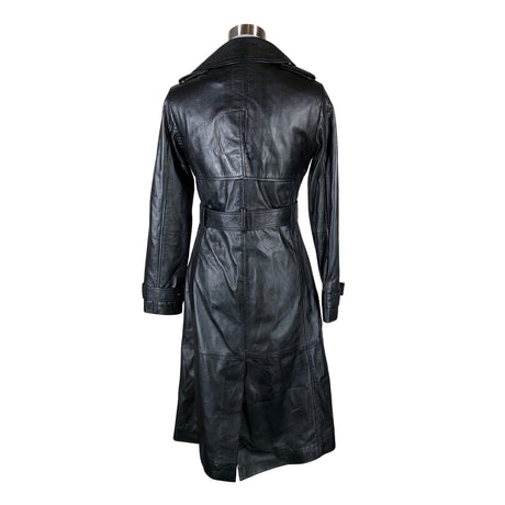 Unisex Karen Millen - Nahkatakki, koko 40 -  (2)
